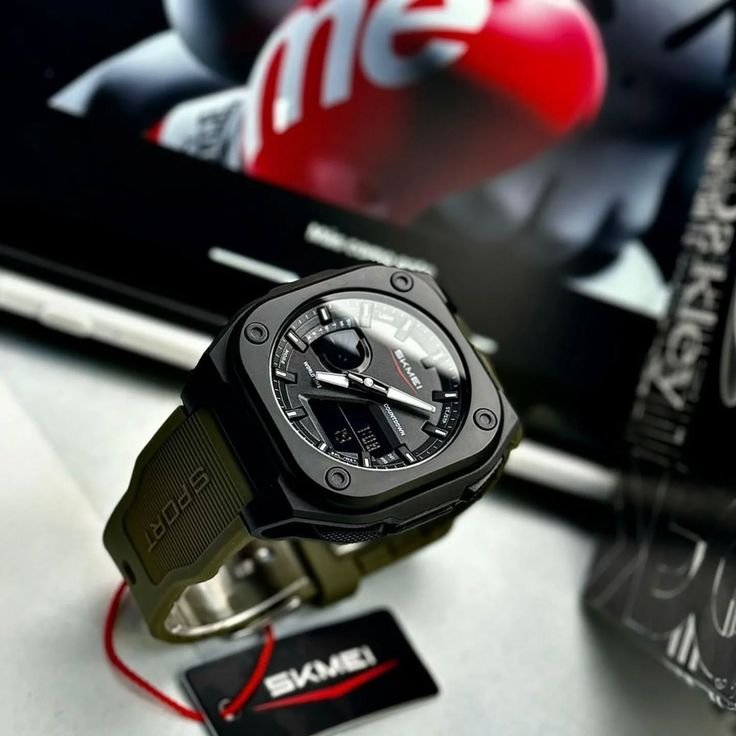 2328 SKMEI Montre numérique pour hommes, bracelet en plastique, waterproof