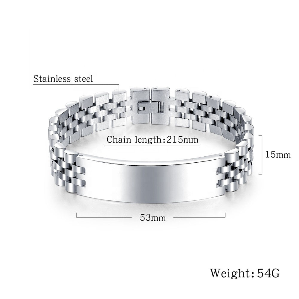 Bracelet tgb048 Stainless steel pour homme