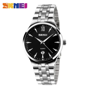 9071 SKMEI - montre à quartz de marque pour hommes, Stainless steel, waterproof