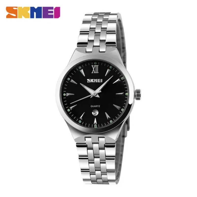 9071 SKMEI - montre à quartz de marque pour hommes, Stainless steel, waterproof