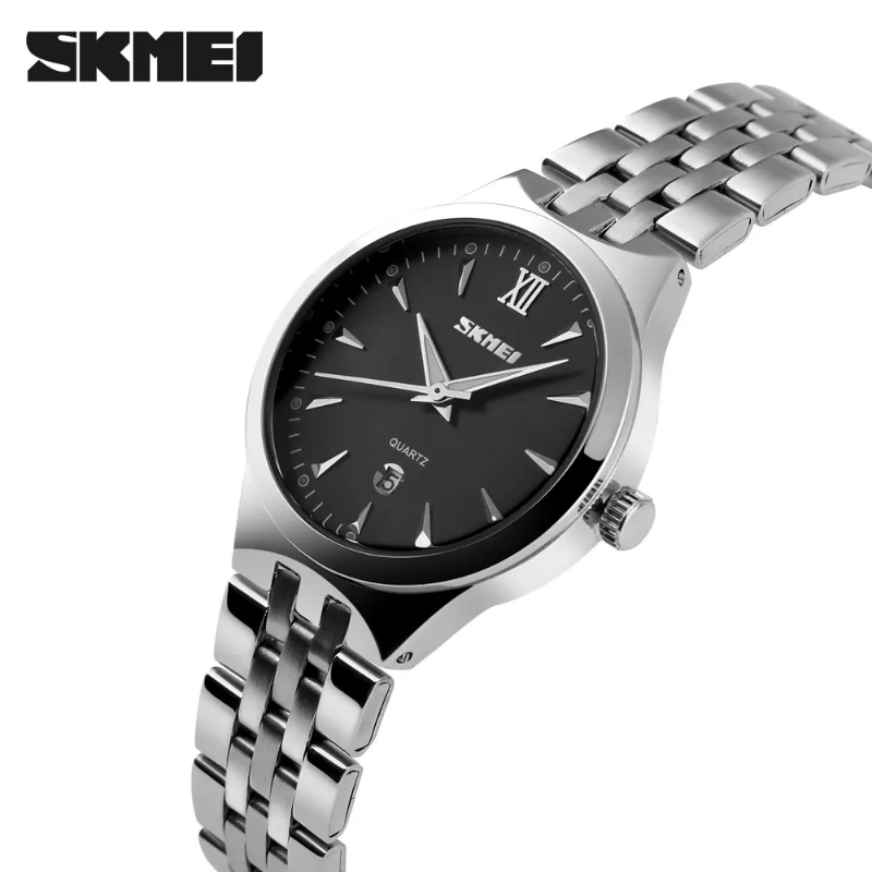 9071 SKMEI - montre à quartz de marque pour hommes, Stainless steel, waterproof