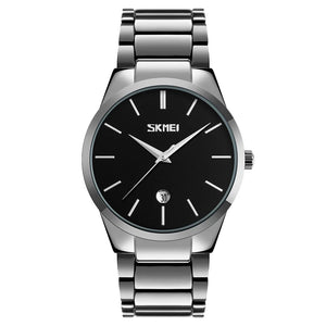 9140 SKMEI - montre à quartz de marque pour hommes, Stainless steel, waterproof