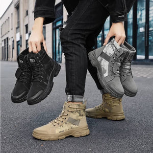 F602 - Boots (bottes) Militaire pour homme, très resistant