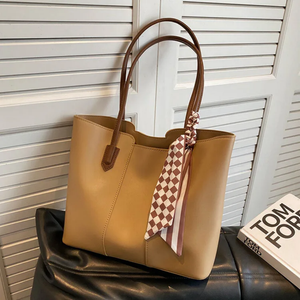 FANXI YM80013 - Sac a main fashion pour femme, dimension moyenne, avec déco en écharpe