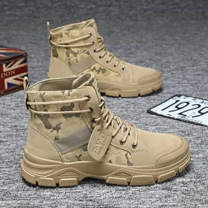 F602 - Boots (bottes) Militaire pour homme, très resistant