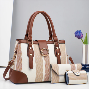 FANXI YMX235 - Sac à main en cuir pour femme - 3 pièces