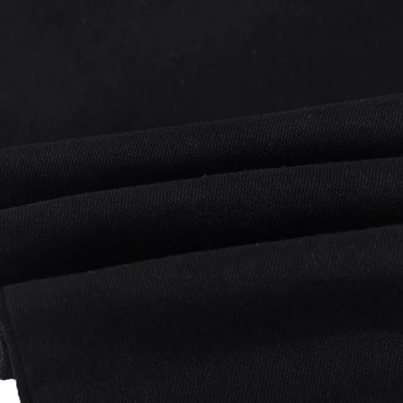 JEANS 1083 - Casual Slim Fit Straight Stretch Feet Skinny Zipper Jeans