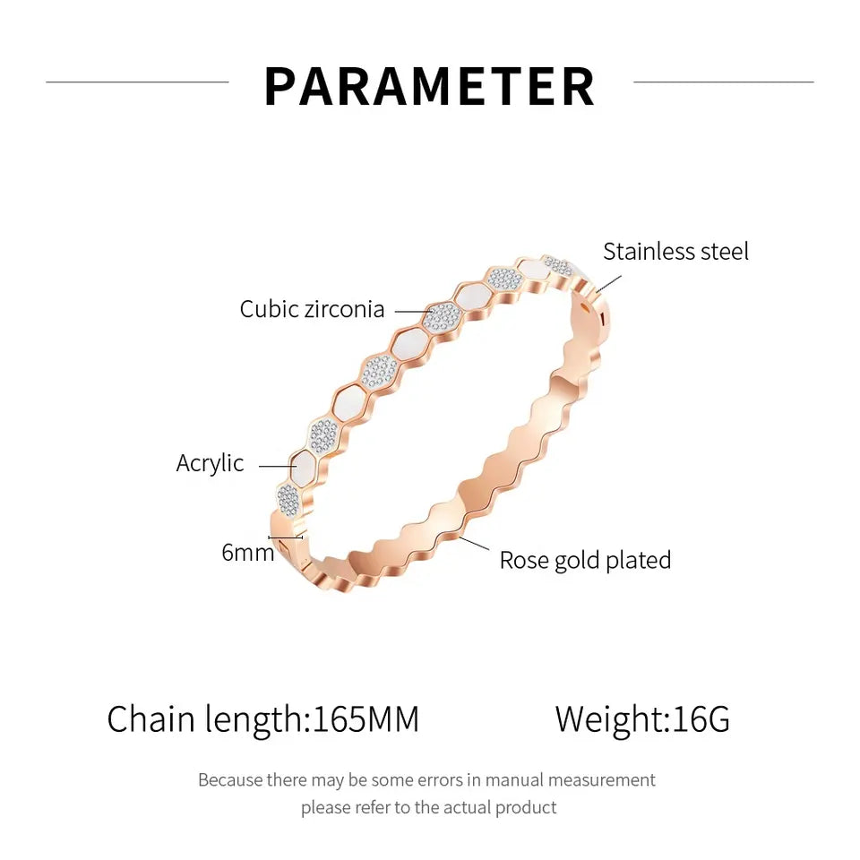 TGB658, Bracelet simple ceramique, style classique en Stainless Steel, 316L