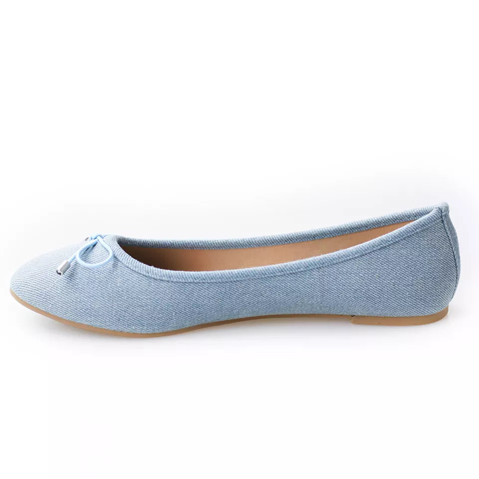 SW-0010 Chaussures pour femmes, avec nœud élastique, tissu classique