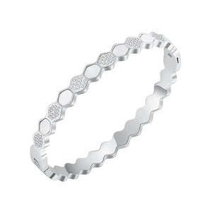 TGB658, Bracelet simple ceramique, style classique en Stainless Steel, 316L