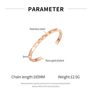 TGB655, Bracelet simple, style classique en Stainless Steel, 316L