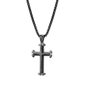 Chaine croix TGN734 - Stainless Steel pour homme