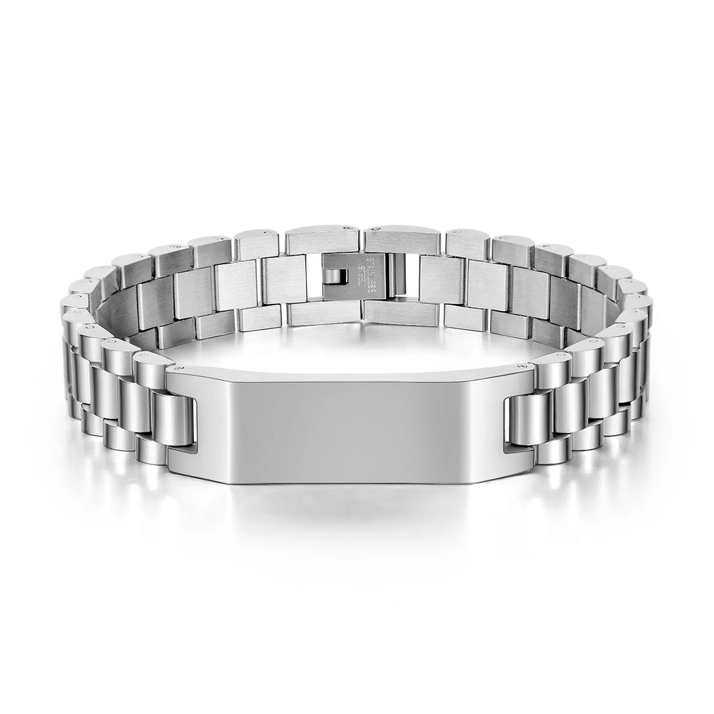 TGB638, Bracelet Stainless steel argent pour homme ou femme